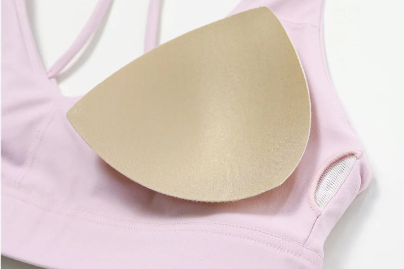 Solid Color Stretchy V-Cut Backless Strappy Sports Bra And Legging Set