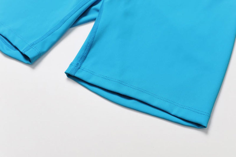 Solid Color Stretchy Patchwork Jacket And Ruched V-Cut Waisted Biker Shorts Set