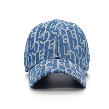 Denim Jean G Embroidery Baseball Hat