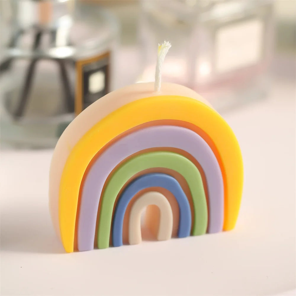 Rainbow Candle Mold