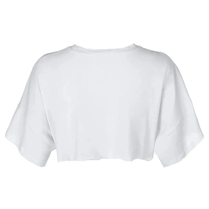 White Crop T-Shirt