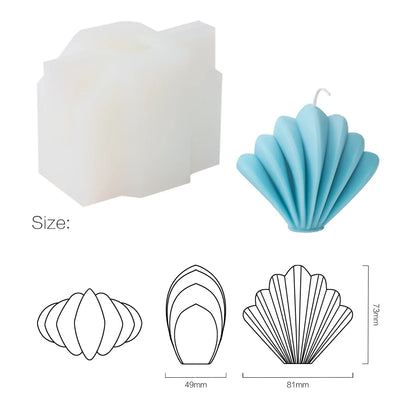 Seashell Candle Mold