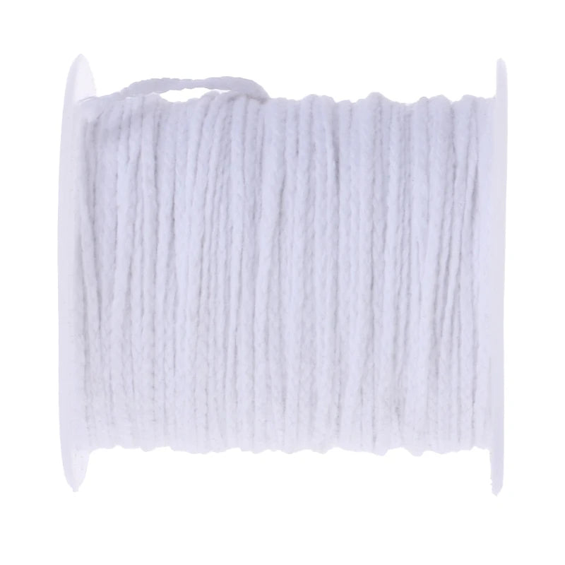 1 Roll 200 Feet White Cotton Candle Wick