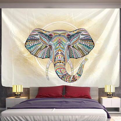 Tribal Print Animal Tapestry