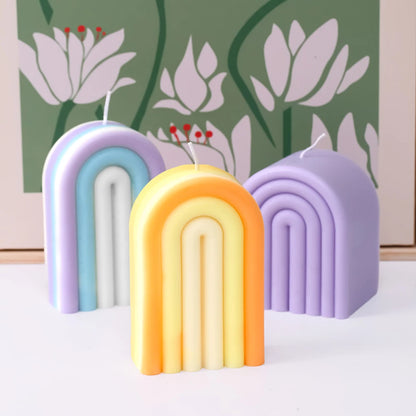 Rainbow Candle Mold