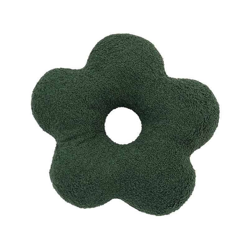 Fleece Flower Meditation Pillow