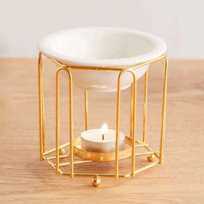 Metal Rack Cage Essential Oil Burner