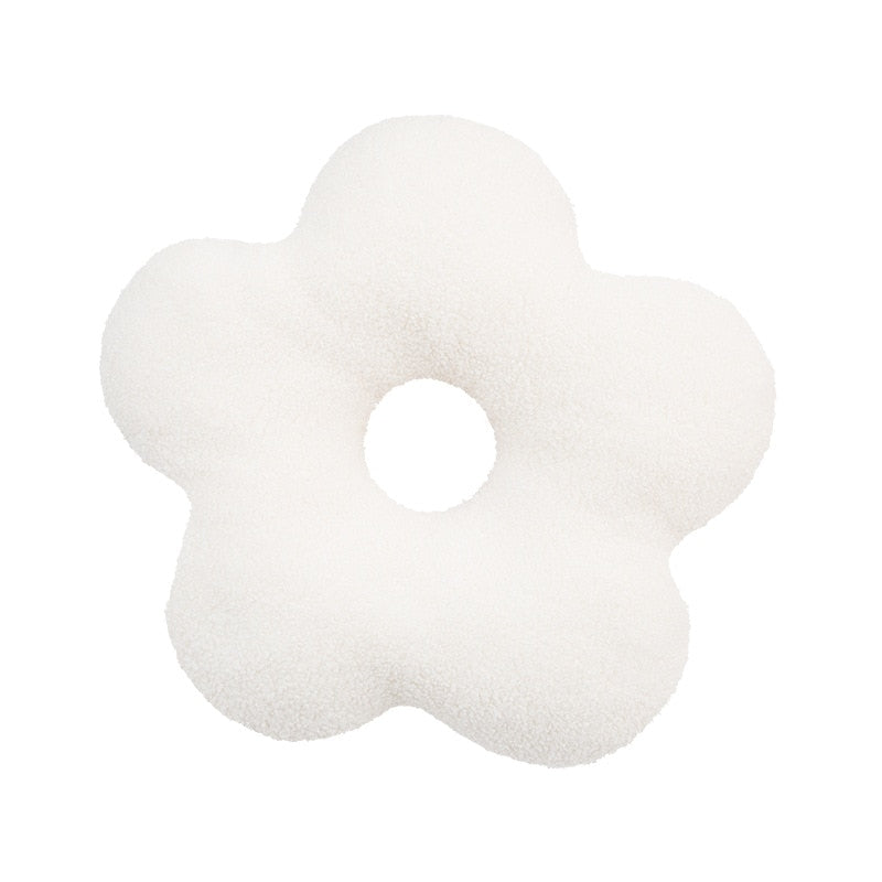 Fleece Flower Meditation Pillow