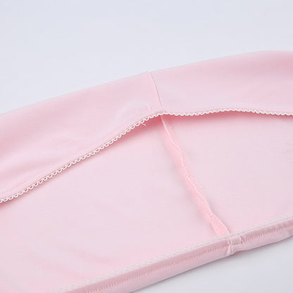 Pink Ruched Strapless And Long Sleeve