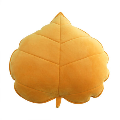 Suede Leaf Meditation Pillow