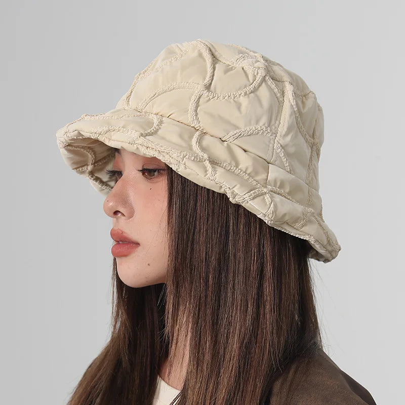 Solid Color Rope Bucket Hat