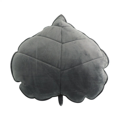 Suede Leaf Meditation Pillow