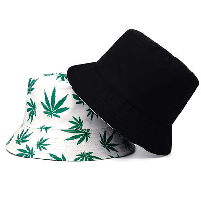 Mary-J Print Cotton Reversible Bucket Hat