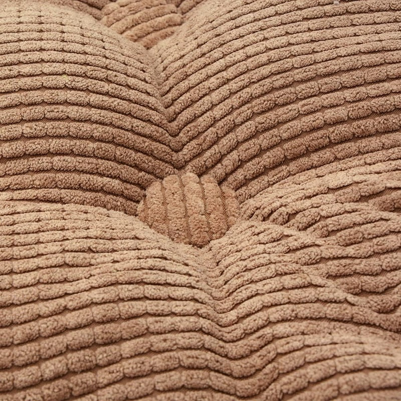 Corduroy Tufted Meditation Pillow