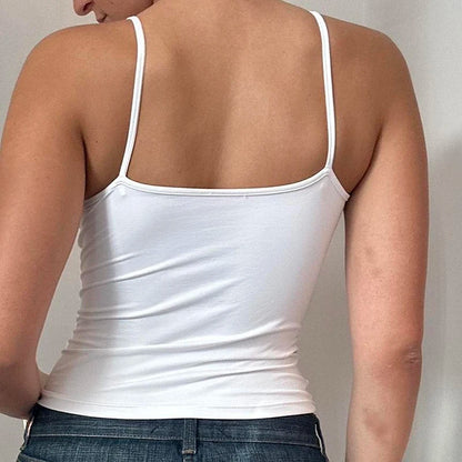 Neutral Spaghetti Strap Top