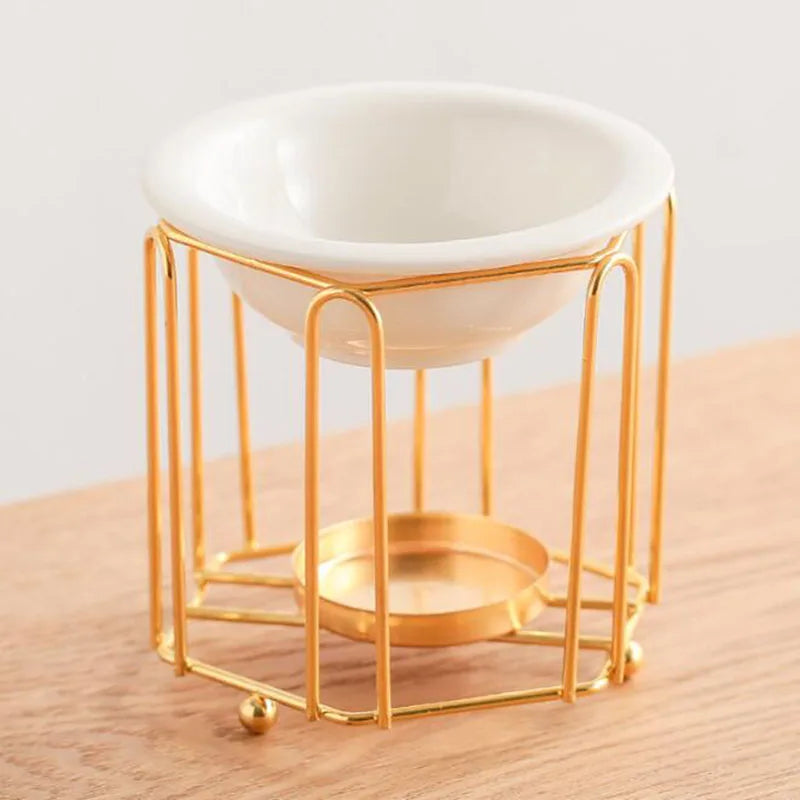 Metal Rack Cage Essential Oil Burner