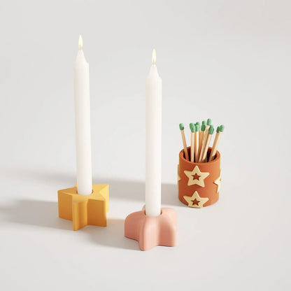 Star Stick Candle Holder Mold