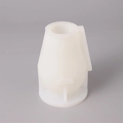 Geometric Reverse Drop Candle Mold