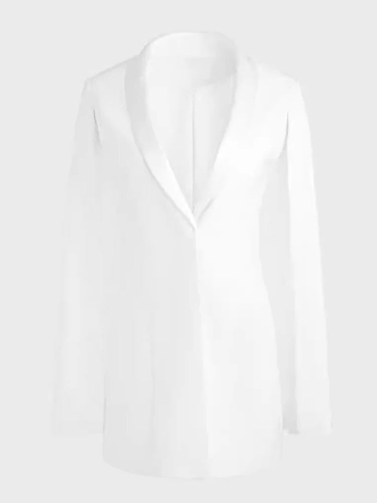 White Cape Blazer