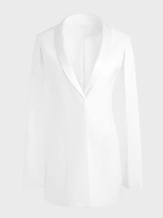 White Cape Blazer