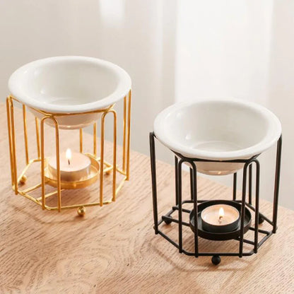 Metal Rack Cage Essential Oil Burner