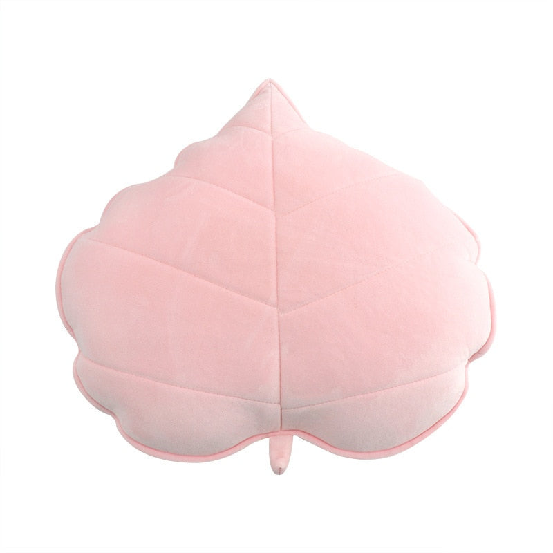 Suede Leaf Meditation Pillow