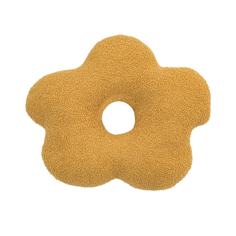 Fleece Flower Meditation Pillow