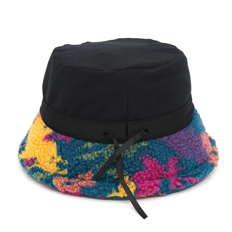 Camouflage Fleece Bucket Hat