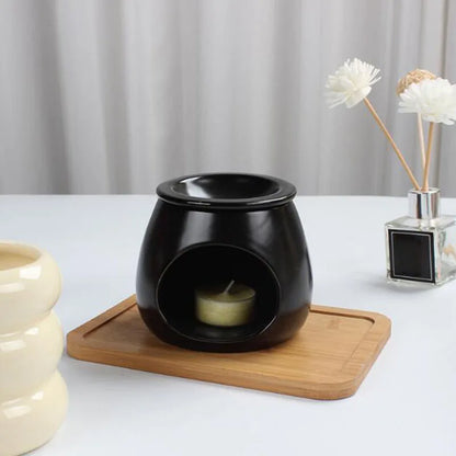 Basic Neutral Porcelain Essential Oil Burner