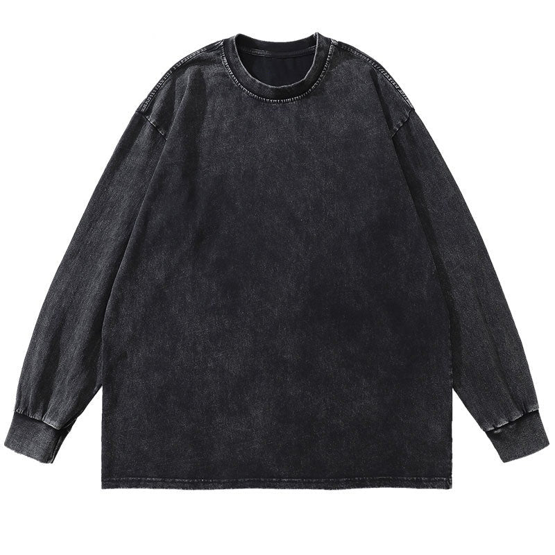 Basic Black Long Sleeve T-Shirt