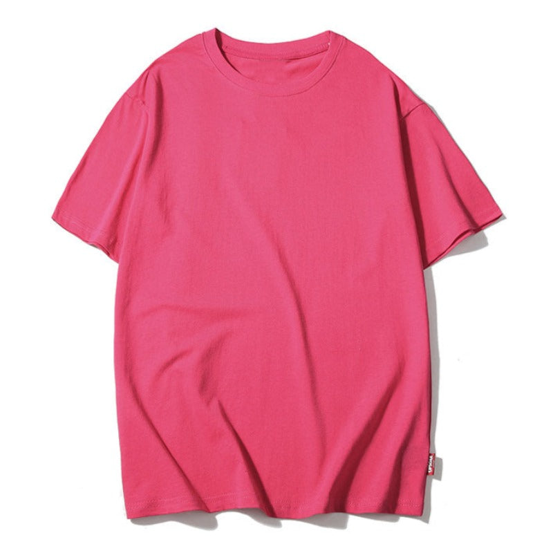 Basic Solid Color T-Shirt