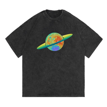 Multicolor Planet T-Shirt