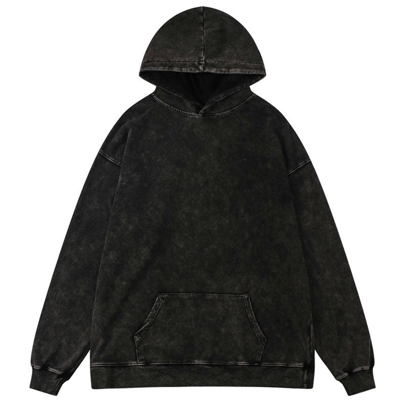 Black Washed Out Hoodie