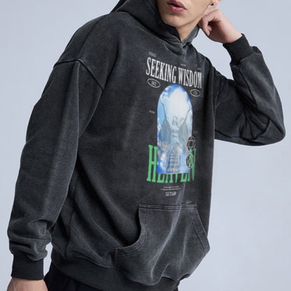 Seeking Wisdom Black Hoodie