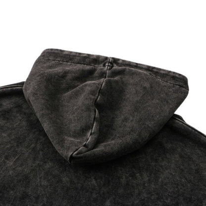 Black Washed Out Hoodie
