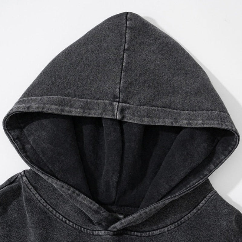 Shoulder The Fear Black Hoodie