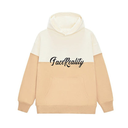 Two Toned Face Reality Hoodie