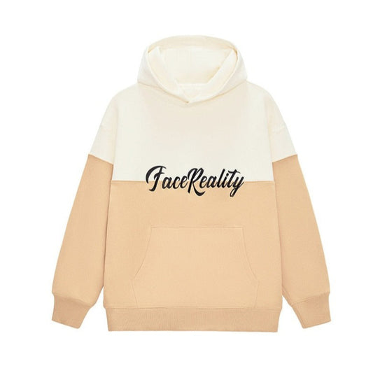 Two Toned Face Reality Hoodie