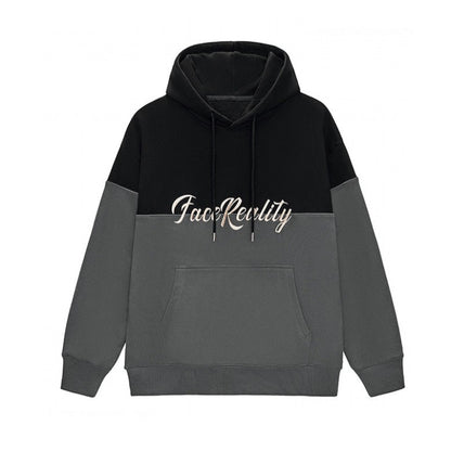 Two Toned Face Reality Hoodie