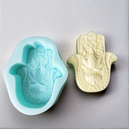 Hamsa Palm Candle Mold