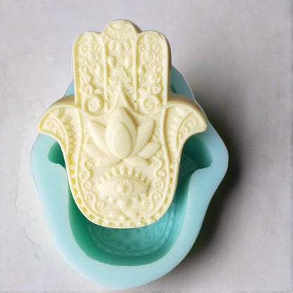 Hamsa Palm Candle Mold