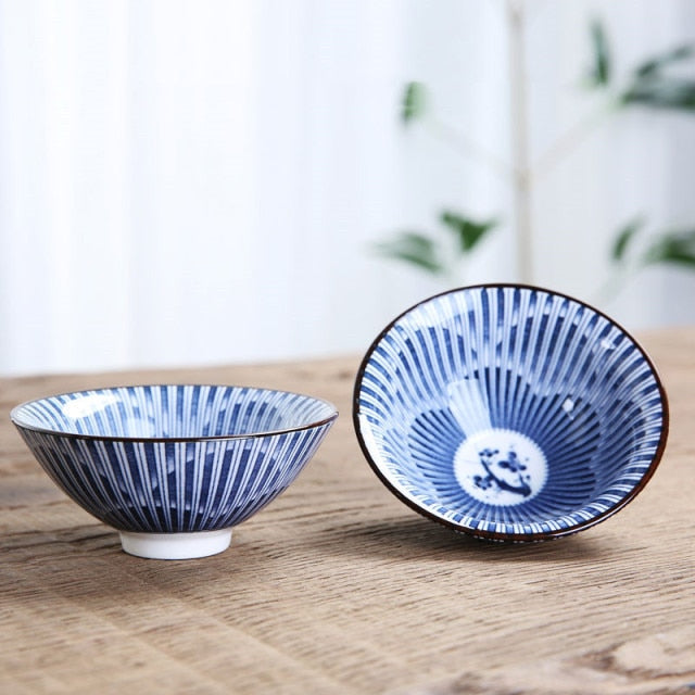 Blue and White Porcelain Tea Bowl 80 ml