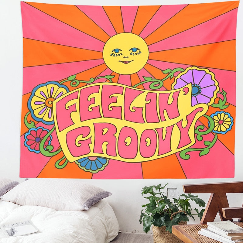 Feelin Groovy Tapestry