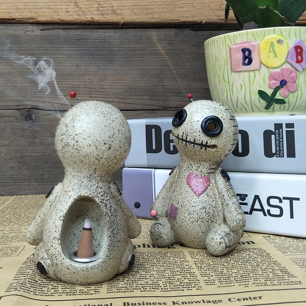 Voodoo Doll Incense Cone Burner