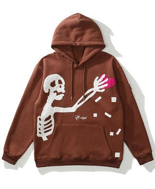 Skeleton Giving Heart Hoodie