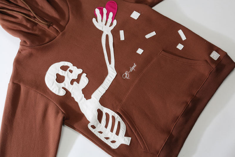 Skeleton Giving Heart Hoodie